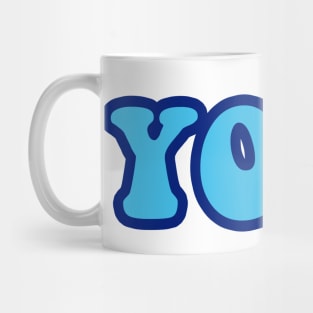 YOLO sticker Mug